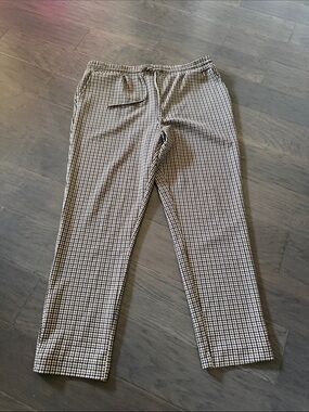 Jules & Leopold Black and White Houndstooth Pants